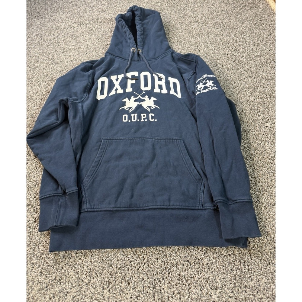 Rowing Blazers Oxford Hoodie Men's Size Small Blue